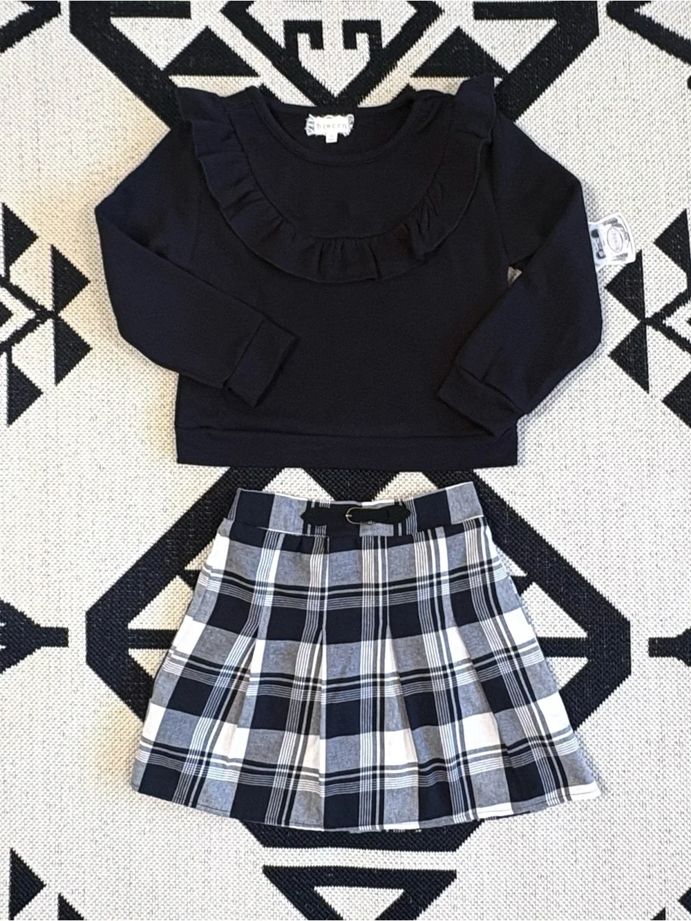 Girls Bundle of Sweatshirt & Skirt Sets Size 10